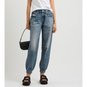 NWT Rag & Bone Miramar Terry Jogger Pants Jeans Printed Denim Size XXS